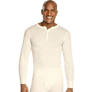 Hanes Thermal Underwear - thermal henly size large